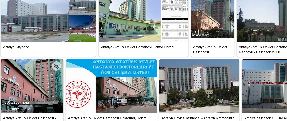 Antalya Atatürk Devlet Hastanesi 