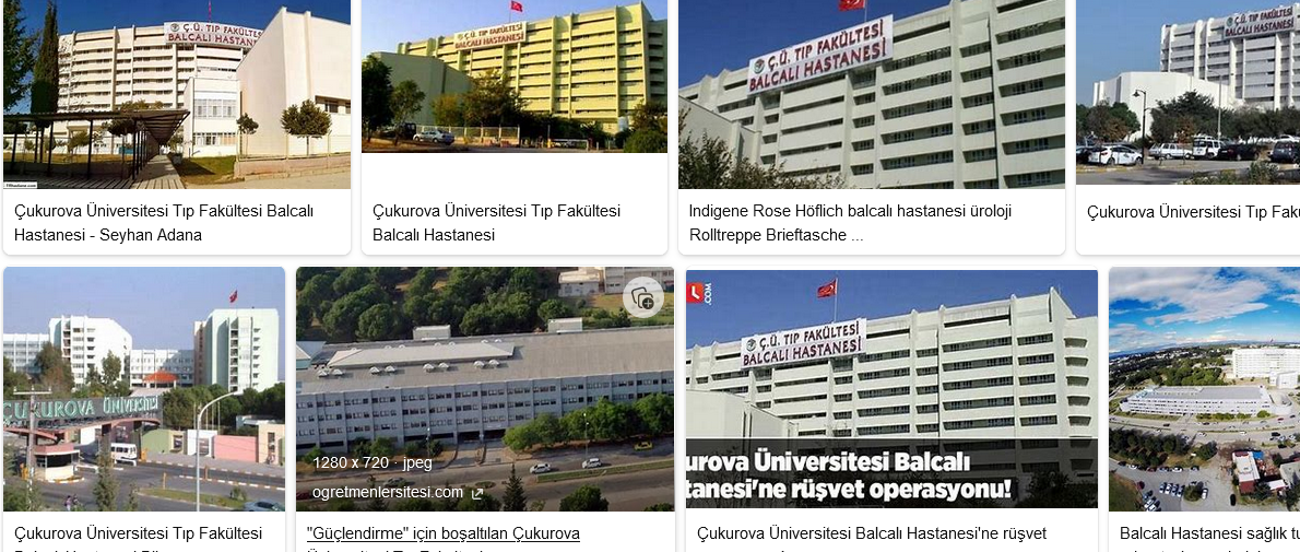 Çukurova Üniversitesi Tıp Fakültesi Balcalı Hastanesi 